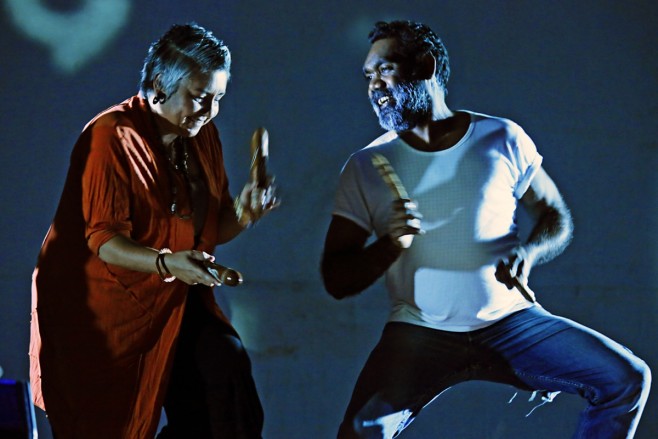 Lou Bennett, Trevor Jamieson - credit Prue Upton