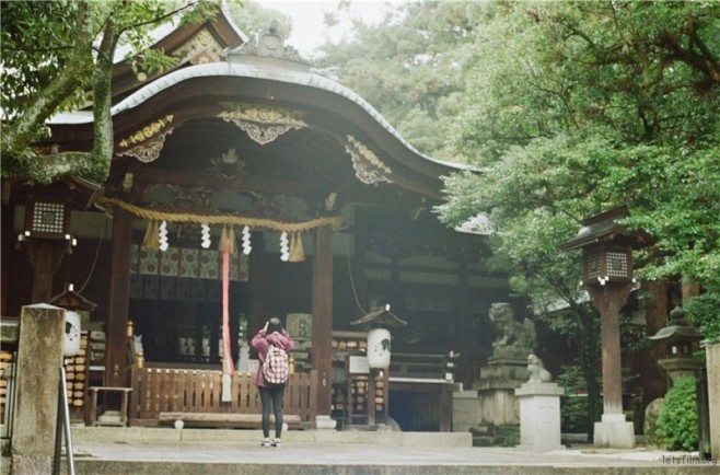 51-日本-京都-游子在冈崎神社