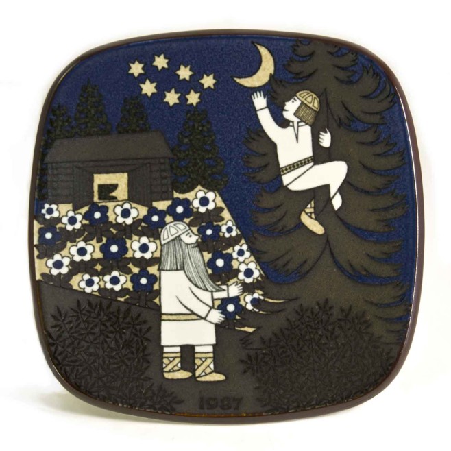 Kalevala Annual Plate by Arabia of Finland