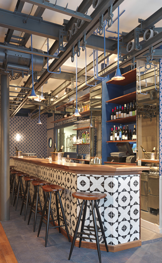 Le Fish Club by Chzon, Paris France. Photo Kristen Pelou.
