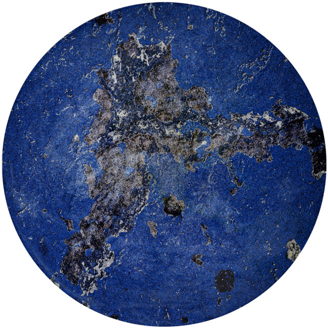 Florian S Kuhn_planet blue藍色地球_73 x 73 cm_2015_數位攝影