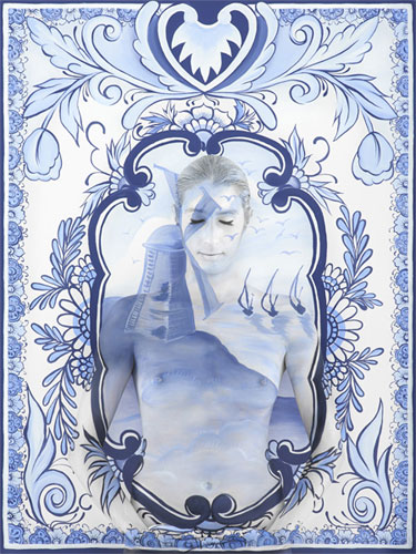 Emma Hack BLUE AND WHITE 系列 Holland © Emma Hack 2012 C-type print