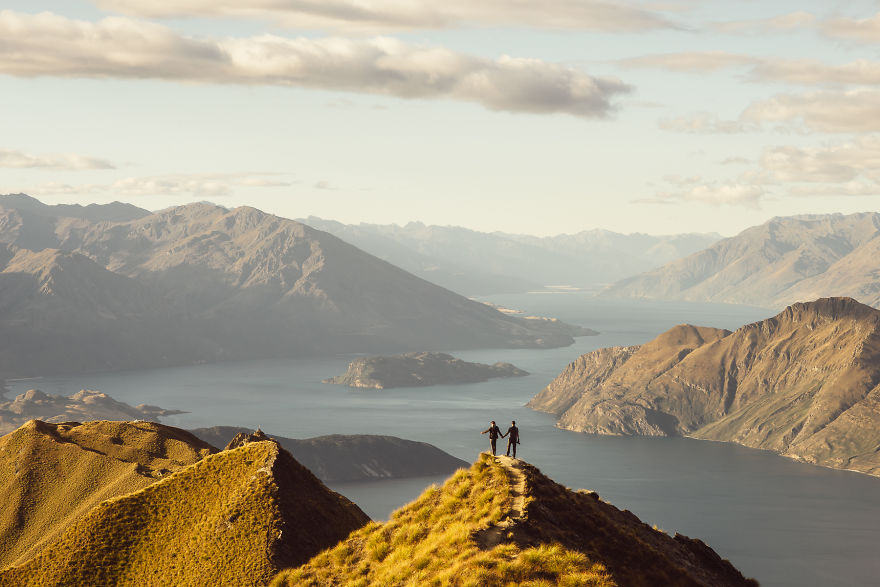Camping on top of Roys Peak, Lake Wanaka