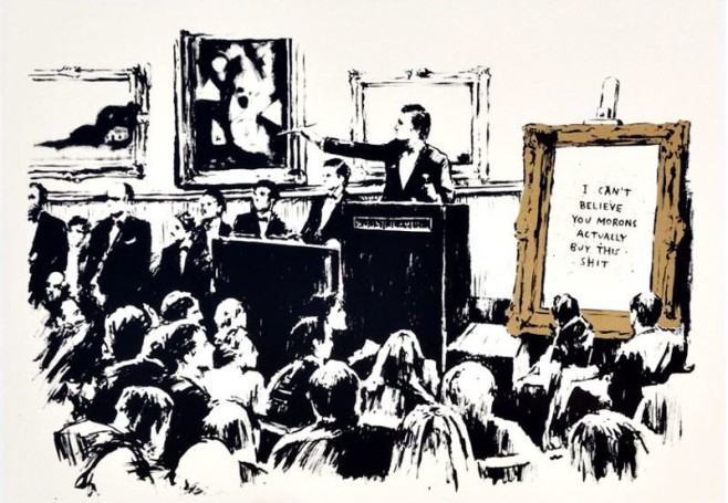 Banksy ─ I-Can’t-Believe-You-Morons-Actually-Buy-This-Shit