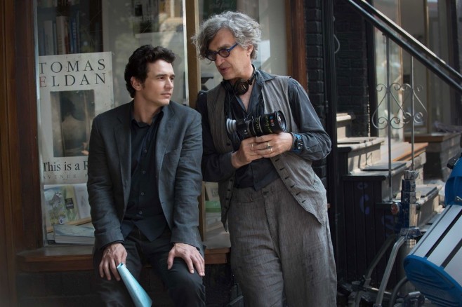 《擁抱遺忘的過去》男主角與導演 ,James Franco and Wim Wenders(圖片來源/原子映象)