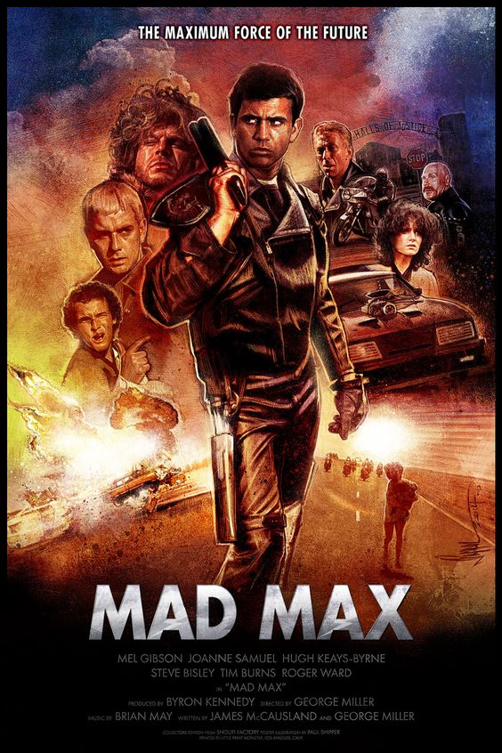 Mad Max 1 poster