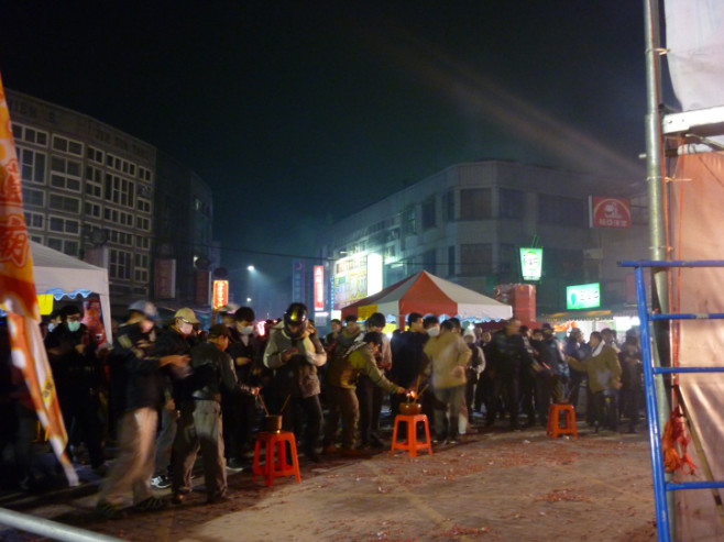 Beehive Fireworks in Yanshui Town 臺南鹽水蜂炮