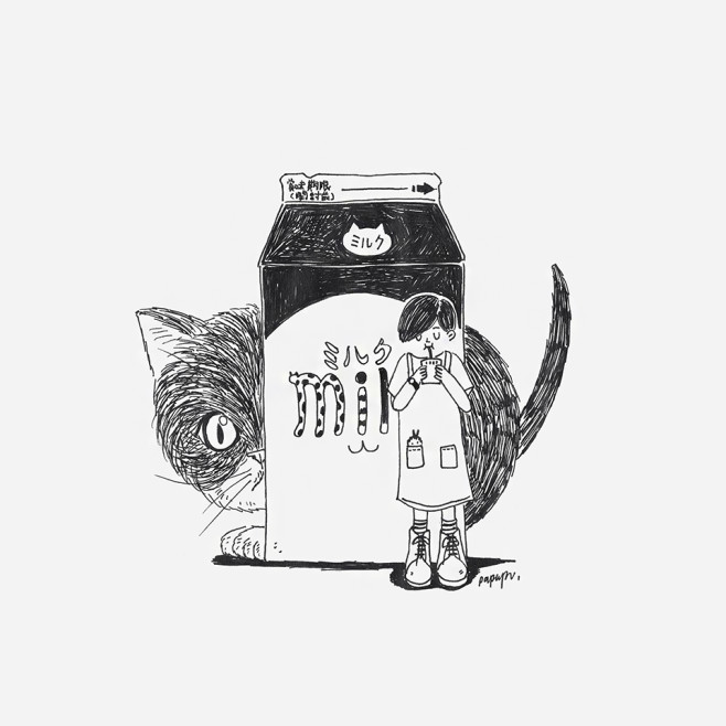 牛奶貓