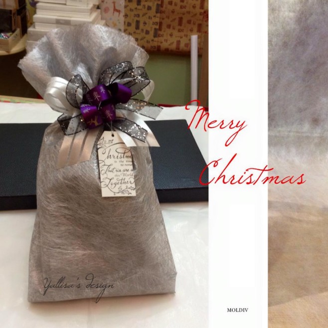 purple wrapping