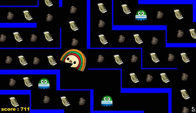 PAC-man 7-11 vs fami