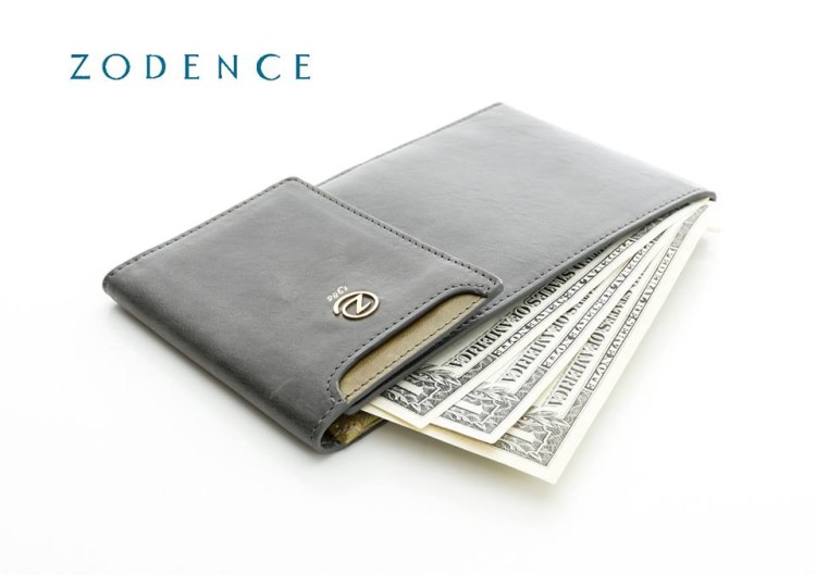 black wallet