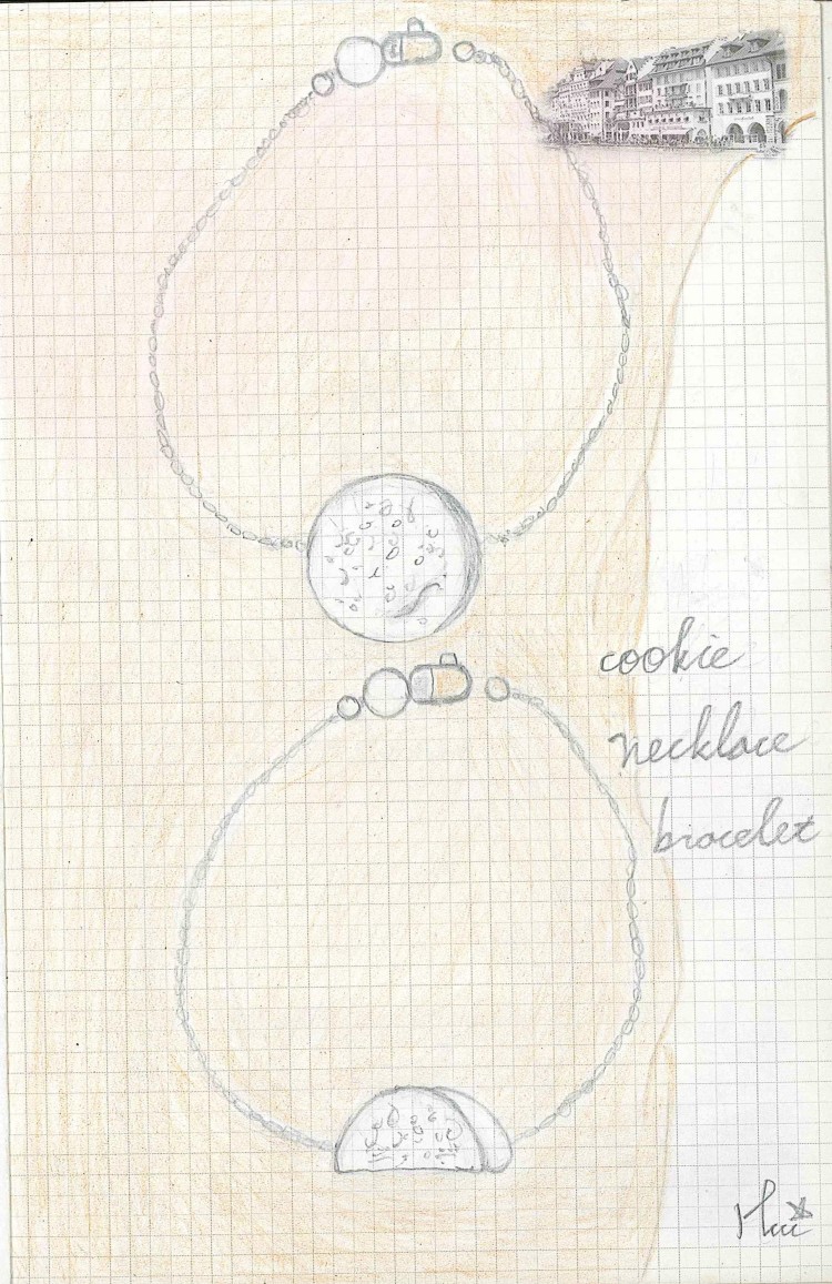 cookie necklace