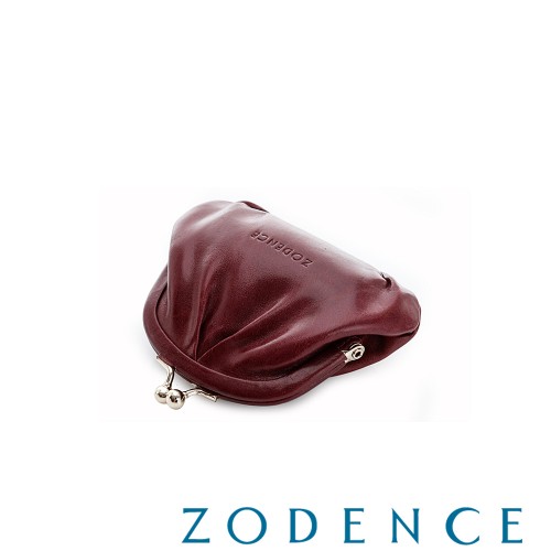 old school coin purse-purple red