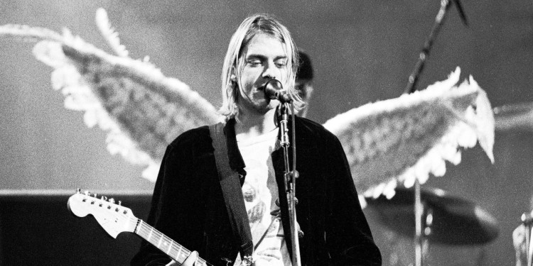 Kurt Cobain of Nirvana (Photo by Kevin Mazur/WireImage)