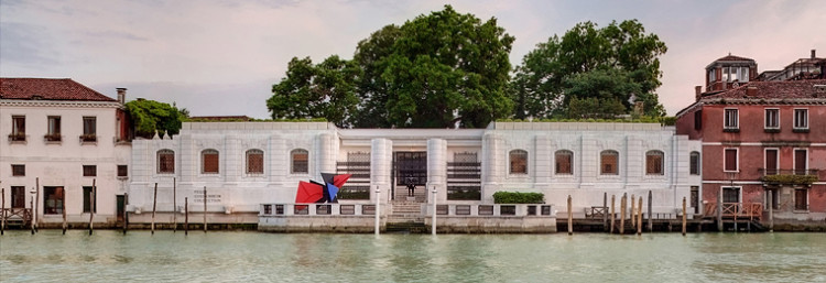 COLLEZIONE PEGGY GUGGENHEIM, VENEZIA - 2010 SPAZI MUSEALI ESTERNI - AFFACCIO SUL CANAL GRANDE