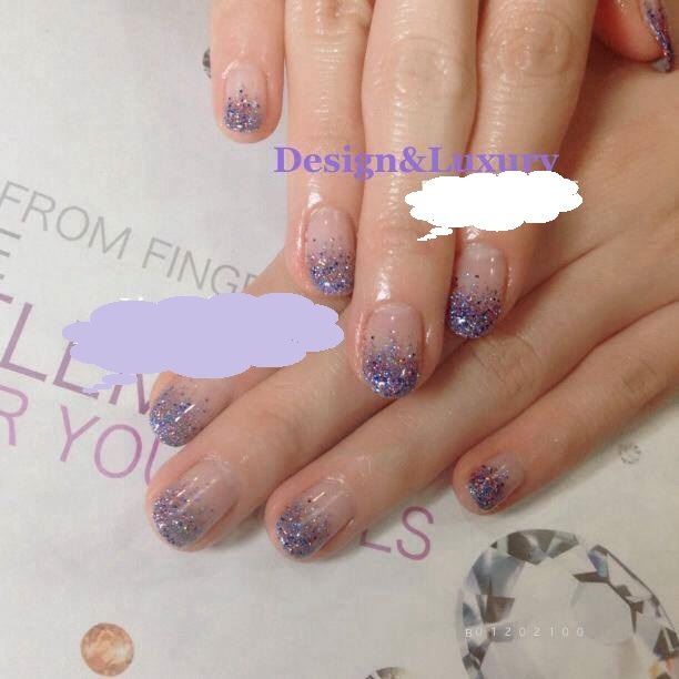 purple nail