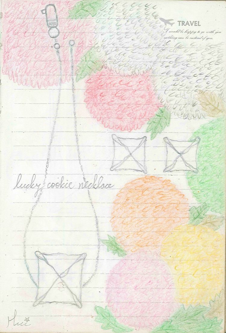 lucky-cookie-necklace%ef%bc%86earring