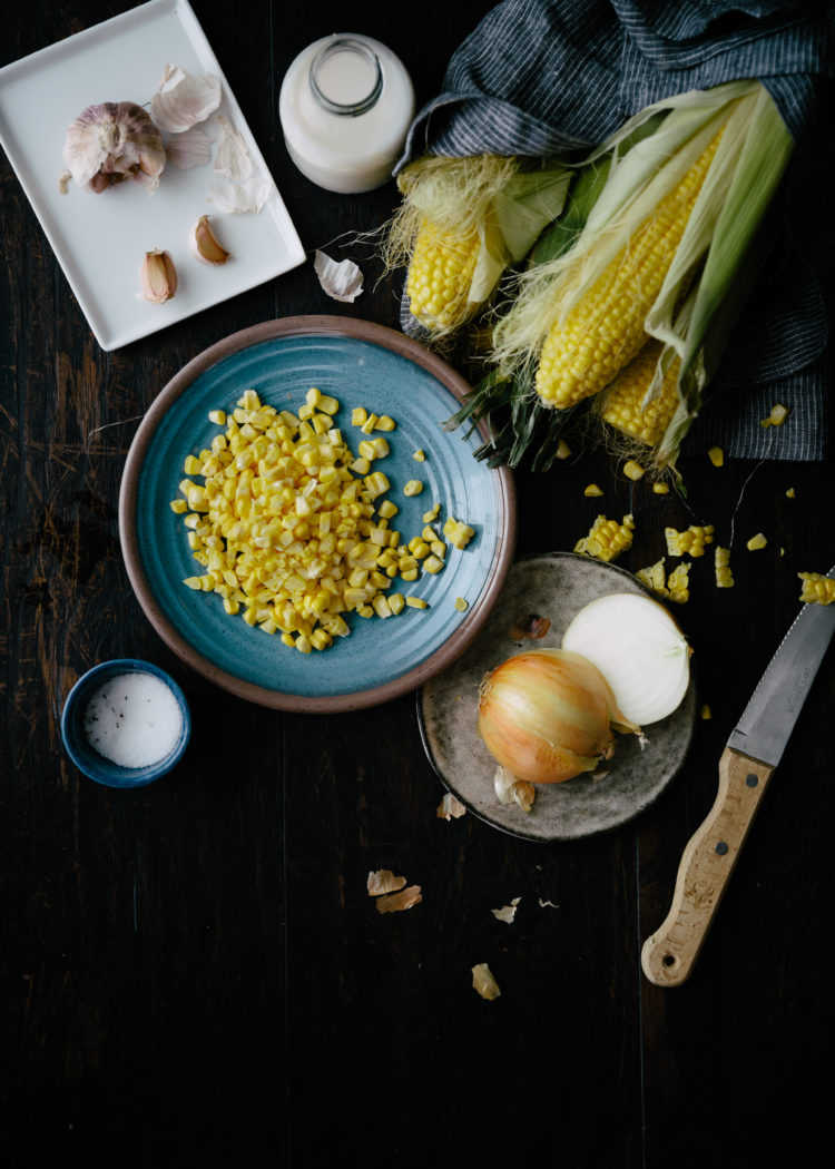 corns-on-blue-plate