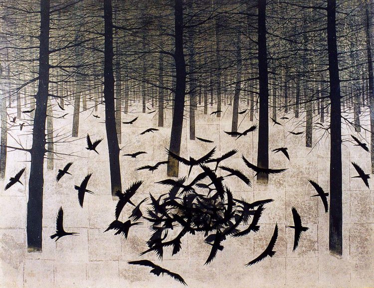 加山又造 作品 Frozen Forest Ookawa Museum Foundation