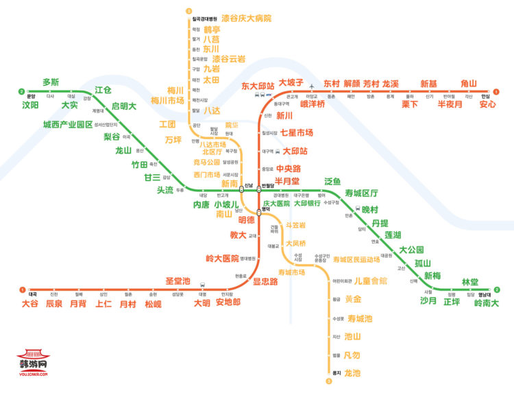 大邱地鐵圖(新)
